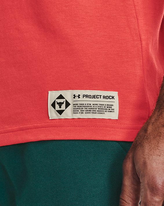 Canotta Project Rock Iron Muscle da uomo, Orange, pdpMainDesktop image number 3